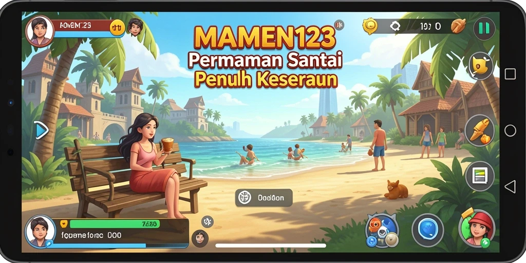Tangkapan layar gameplay MAMEN123 yang menampilkan tantangan menarik.
