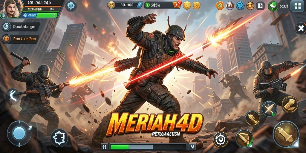 Tampilan gameplay seru dari MERIAH4D dalam aksi.
