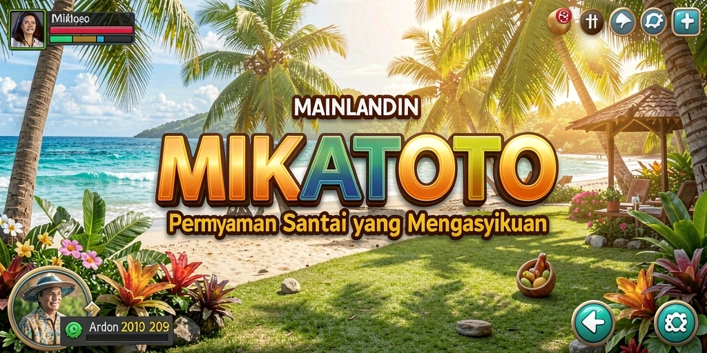 Screenshot MIKATOTO menunjukkan gameplay yang cerah dan menarik.