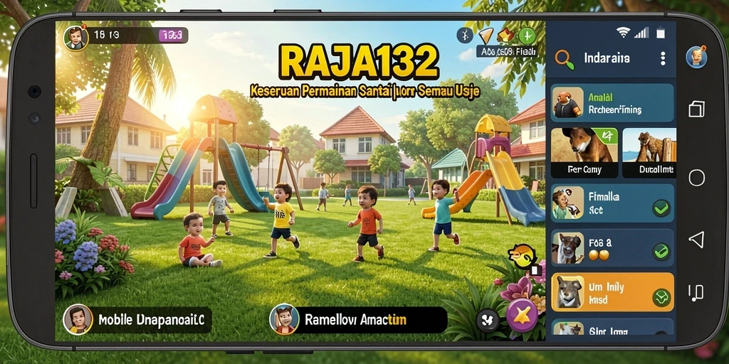 Tampilan screenshot RAJA132 yang menunjukkan keseruan gameplay Casual.