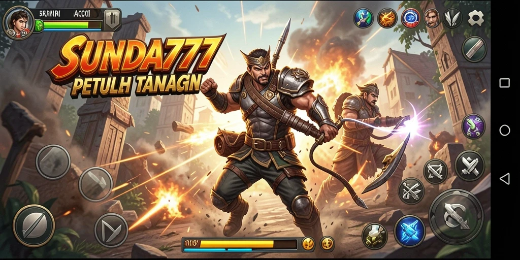 Tangkapan layar SUNDA777 menampilkan aksi seru dan grafis menawan.
