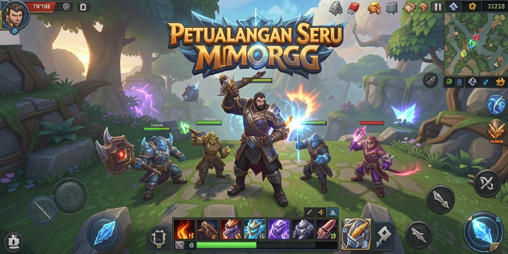 Gameplay seru dalam dunia terbuka TKP188 yang penuh petualangan.